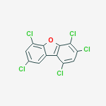 Structure of 1,3,4,6,8-PENTACHLORODIBENZOFURAN