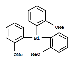 Structure of TRIS(2-METHOXYPHENYL)BISMUTHINE
