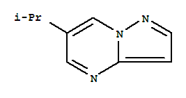 PYRAZOLO[1,5-A]PYRIMIDINE,6-(ISOPROPYL)-结构式