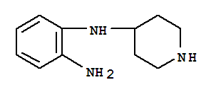 N-piperidin-4-ylbenzene-1,2-diamine结构式