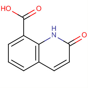8-Quinolinecarboxylic acid, 1,2-dihydro-2-oxo-结构式