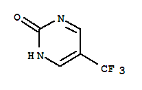 2-羟基-5-(三氟甲基)嘧啶结构式