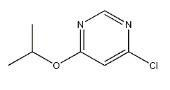 Structure of 4-Chloro-6-isopropoxypyrimidine