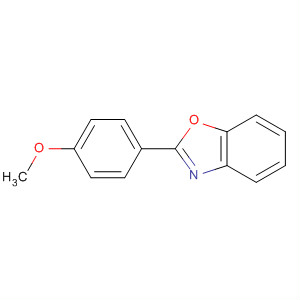 Benzoxazole, 2-(4-methoxyphenyl)-结构式