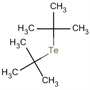 Structure of Propane, 2,2'-tellurobis[2-methyl-
