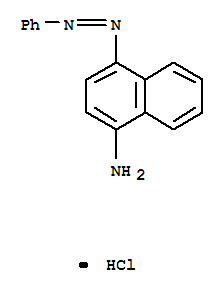 Structure of ALPHA-NAPHTHYL RED HYDROCHLORIDE