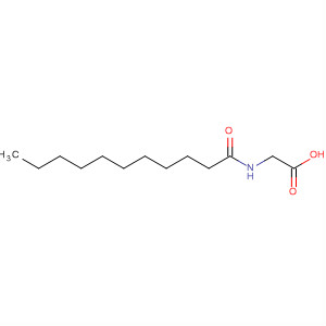 Glycine, N-(1-oxoundecyl)-结构式
