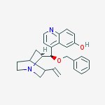 Cinchonan-6'-ol, 9-(phenylmethoxy)-, (8a,9R)-结构式