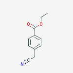 Structure of ethyl 4-cyanomethylbenzoate