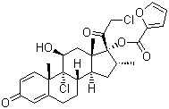 糠酸莫美他松结构式