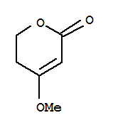 Structure of 2H-PYRAN-2-ONE,5,6-DIHYDRO-4-METHOXY-