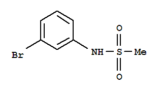 Structure of N-(3-Bromophenyl)methansulfonamide