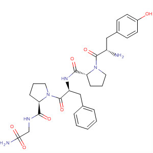Structure of Glycinamide, L-tyrosyl-L-prolyl-L-phenylalanyl-L-prolyl-