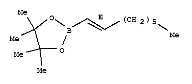 Structure of TRANS-4,4,5,5-TETRAMETHYL-2-OCT-1-ENYL-1,3,2-DIOXABOROLANE