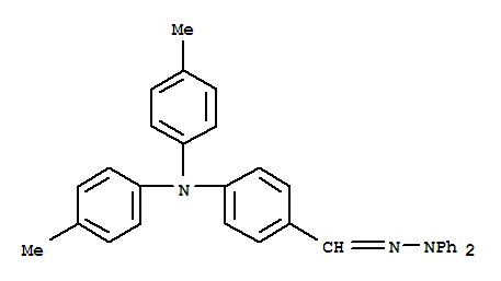 Structure of 4-Bis(4-methylphenyl)aminobenzaldehyde-1,1-diphenyl-hydrazone