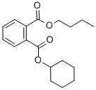 Structure of BUTYL CYCLOHEXYL PHTHALATE