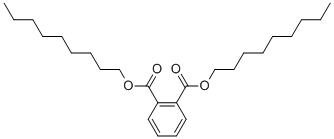 Structure of Dinonyl phthalate