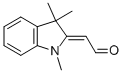 Structure of 1,3,3-Trimethyl-2-(formylmethylene)indoline