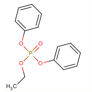 Phosphoric acid, ethyl diphenyl ester结构式