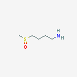 (R)-4-(Methylsulfinyl)-1-butylamine结构式