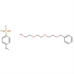 Structure of Ethanol, 2-[2-[2-(phenylmethoxy)ethoxy]ethoxy]-,4-methylbenzenesulfonate
