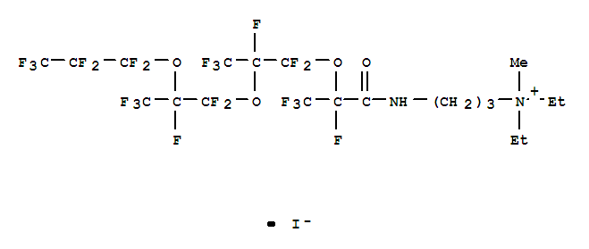 Structure of perfluorobutylsulfonylfluoride