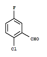 Structure of 2-Chloro-5-fluorobenzaldehyde