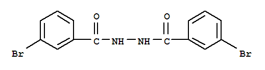 Structure of 2-(3-bromobenzoyl)3-bromobenzohydrazide