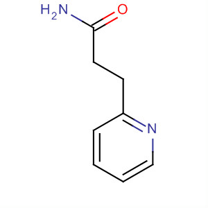 Chemical structure of 3-Pyridinepropanamide