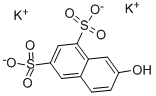 Structure of Dipotassium 7-hydroxynaphthalene-1,3-disulphonate