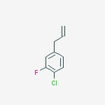 Structure of 3-(4-CHLORO-3-FLUOROPHENYL)PROP-1-ENE