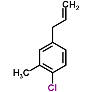3-(4-Chloro-3-methylphenyl)prop-1-ene结构式