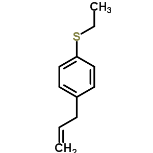 Structure of 3-[4-(ETHYLTHIO)PHENYL]-1-PROPENE
