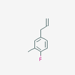 Structure of 3-(4-Fluoro-3-methylphenyl)prop-1-ene
