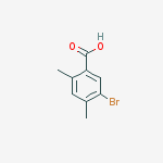 5-bromo-2,4-dimethylbenzoic acid结构式