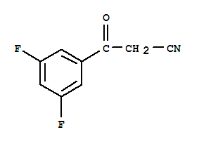 Structure of 3,5-DIFLUOROBENZOYLACETONITRILE