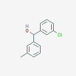 Structure of Benzenemethanol, 3-Chloro-α-(3-Methylphenyl)-