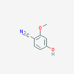 4-hydroxy-2-methoxybenzonitrile结构式