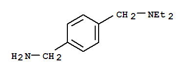Structure of N-[4-(AMINOMETHYL)BENZYL]-N,N-DIETHYLAMINE