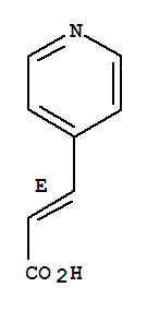 Structure of 3-(4-Pyridine)acrylic acid