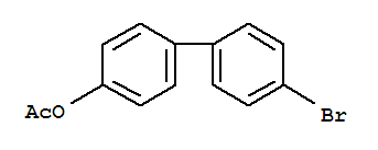 Structure of 4-ACETOXY-4-BROMOBIPHENYL
