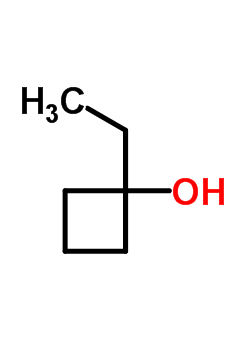 Cyclobutanol, 1-ethyl-结构式