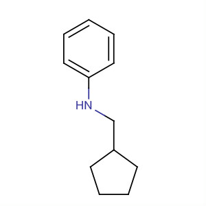 Benzenamine, N-(cyclopentylmethyl)-结构式