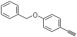 Structure of 4-BENZYLOXYPHENYL ACETYLENE