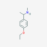 1-(4-乙氧基苯)-N-甲基乙胺 1HCL结构式