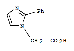 Structure of (2-PHENYL-IMIDAZOL-1-YL)-ACETIC ACID