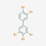 3,3',4,4',5-PENTABROMO-1,1'-BIPHENYL结构式