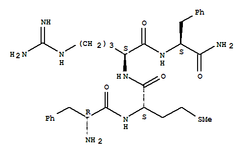 Structure of (D-PHE1)-FMRFAMIDE