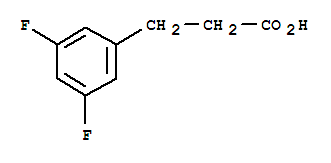 3-(3,5-二氟苯基)丙酸,97%结构式
