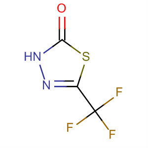 1,3,4-Thiadiazol-2(3H)-one, 5-(trifluoromethyl)-结构式
